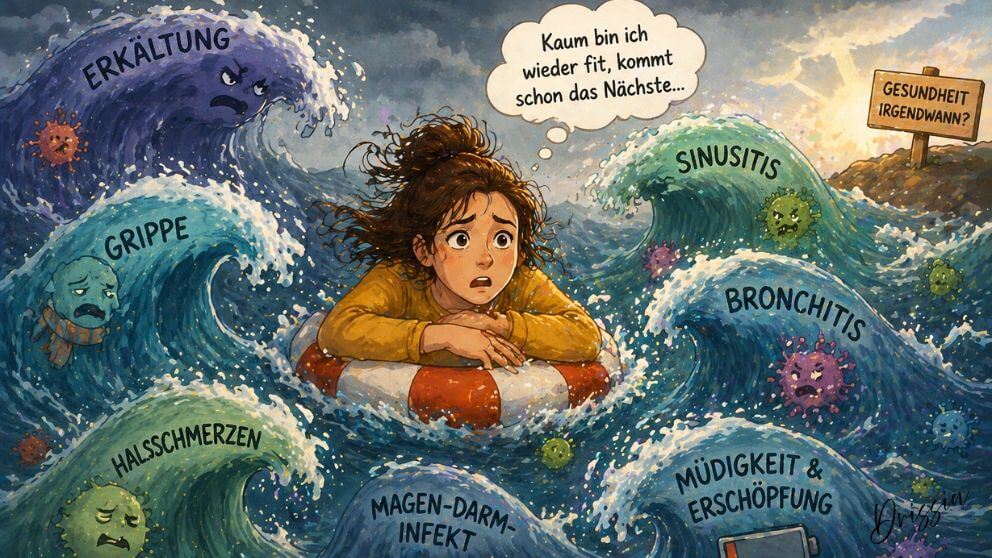 9 wichtige Fragen, wenn du ständig krank bist – und was dein Körper dir sagen will