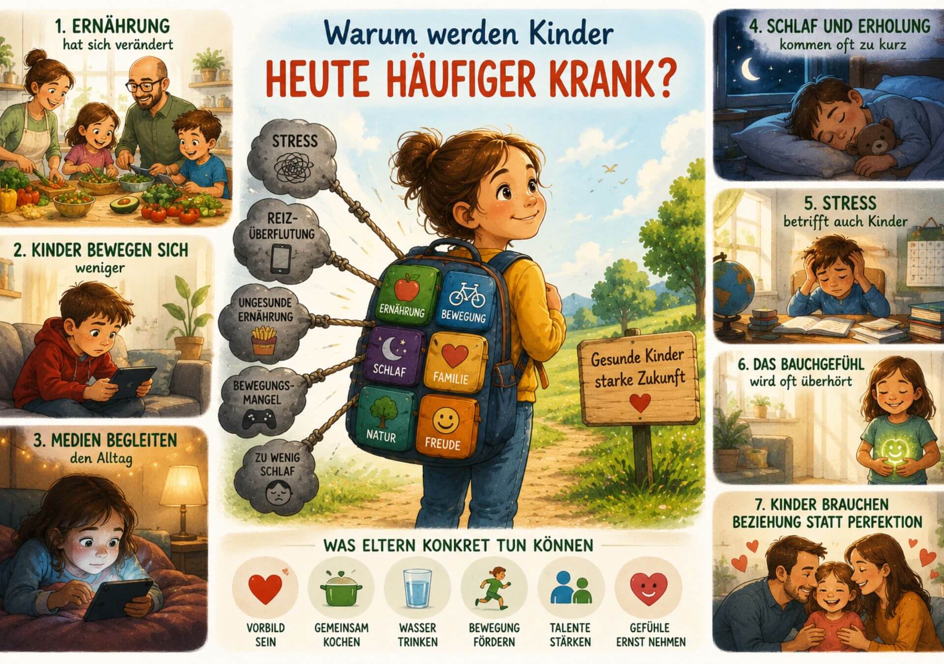 Warum werden Kinder heute häufiger krank?