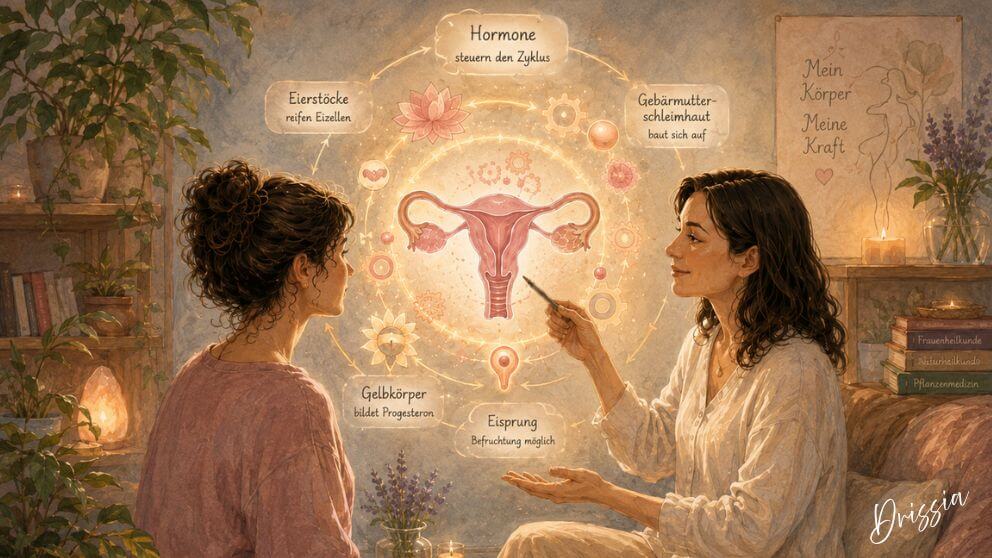 Was passiert während der Menstruation im Körper Wie kann dich ein Heilpraktiker begleiten